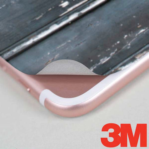 Chipped Blue Wood iPhone 8 Skin