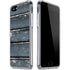Chipped Blue Wood iPhone SE (2nd & 3rd Gen) Clear Case