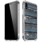 Chipped Blue Wood iPhone XR Clear Case
