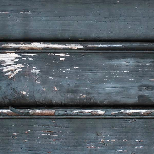 Chipped Blue Wood iPhone XR Skin