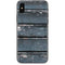Chipped Blue Wood iPhone XS Max Skin