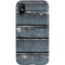 Chipped Blue Wood iPhone XS Pro Case