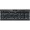Chipped Blue Wood K95 RGB PLATINUM Mechanical Gaming Keyboard Skin