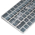 Chipped Blue Wood Magic Keyboard Skin