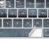 Chipped Blue Wood Magic Keyboard Skin