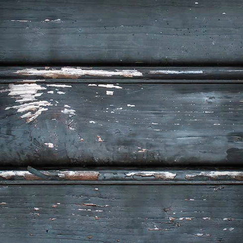 Chipped Blue Wood Moto G6 Skin