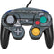 Chipped Blue Wood Nintendo GameCube Controller Skin