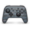 Chipped Blue Wood Nintendo Switch Pro Controller Skin