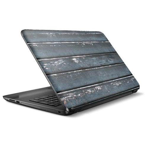 Chipped Blue Wood HP Notebook Skin
