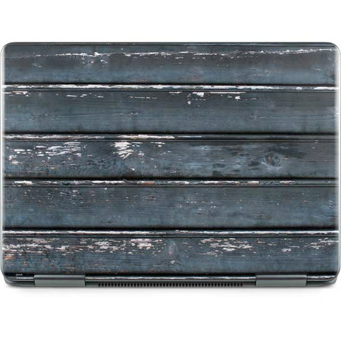 Chipped Blue Wood Notebook 9 Pro 13in (2017) Skin