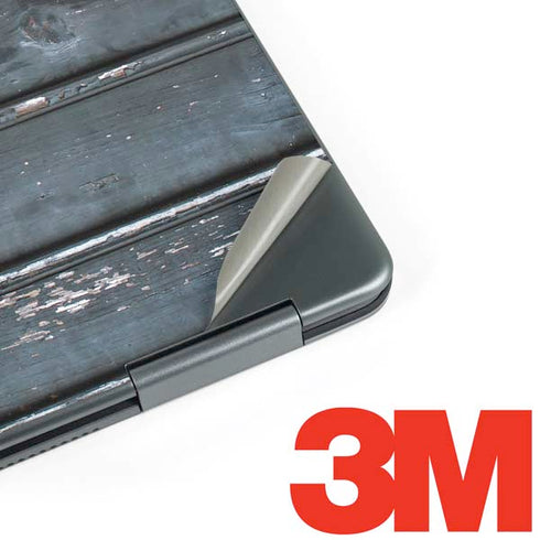Chipped Blue Wood Notebook 9 Pro 13in (2017) Skin