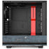 Chipped Blue Wood NZXT H510 Compact ATX Mid-Tower Case Skin