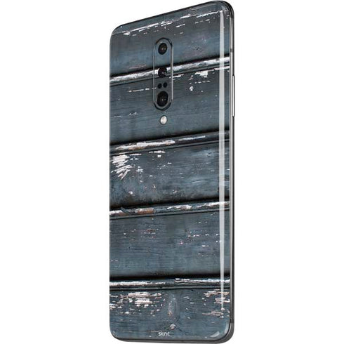 Chipped Blue Wood OnePlus 7 Pro Skin
