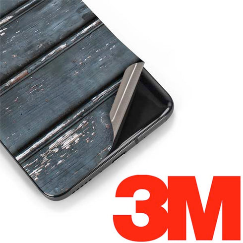 Chipped Blue Wood OnePlus 7 Pro Skin