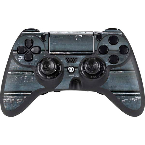 Chipped Blue Wood PS4/PC SCUF Impact Controller Skin