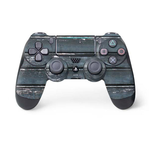 Chipped Blue Wood PS4 Pro/Slim Controller Skin