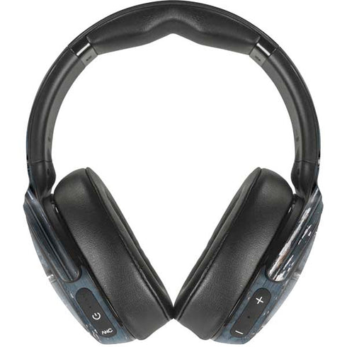 Chipped Blue Wood Skullcandy Venue Skin