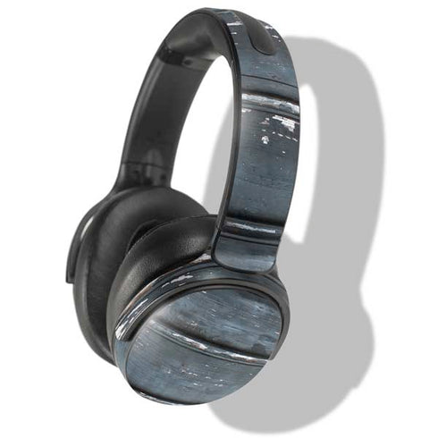 Chipped Blue Wood Skullcandy Venue Skin