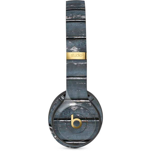 Chipped Blue Wood Studio Wireless 3 Skin