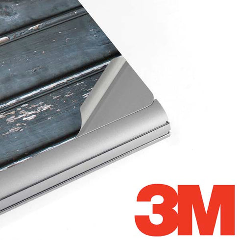 Chipped Blue Wood Surface Book 2 15in Skin