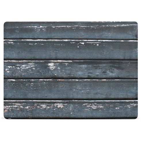 Chipped Blue Wood Surface Laptop 3 13.5in Skin