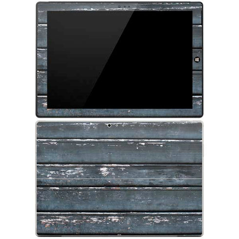 Chipped Blue Wood Surface Pro 3 Skin