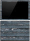 Chipped Blue Wood Surface Pro (2017) Skin