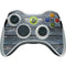 Chipped Blue Wood Xbox 360 Wireless Controller Skin