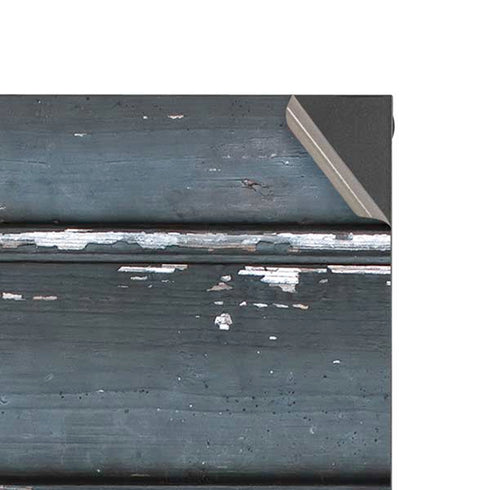 Chipped Blue Wood Xbox Series X Console Skin