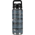 Chipped Blue Wood YETI Rambler 26oz Bottle Skin