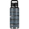Chipped Blue Wood YETI Rambler 36oz Bottle Skin