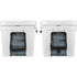 Chipped Blue Wood YETI Tundra 35 Hard Cooler Skin