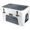Chipped Blue Wood YETI Tundra 45 Hard Cooler Skin