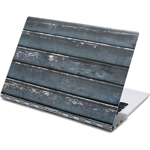 Chipped Blue Wood Yoga 910 2-in-1 14in Touch-Screen Skin