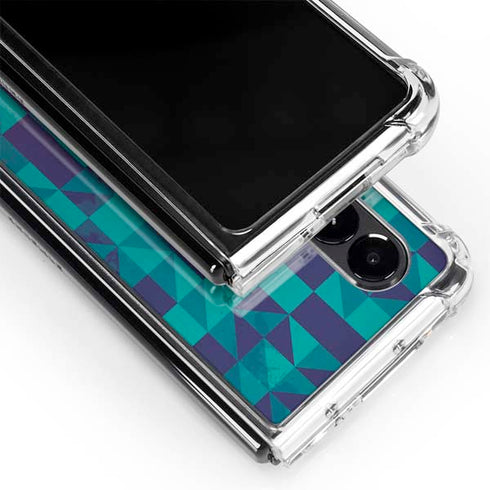 Chromatic 01 Galaxy Z Fold4 5G Clear Case