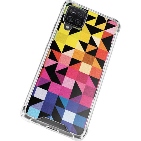 Chromatic 02 Galaxy A12 Clear Case