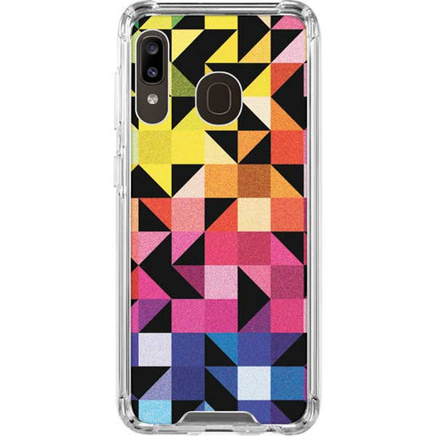 Chromatic 02 Galaxy A30 Clear Case
