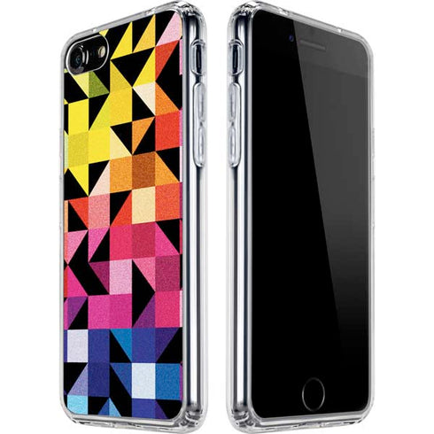 Chromatic 02 iPhone SE (2nd & 3rd Gen) Clear Case