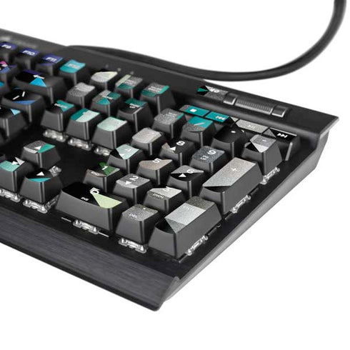 Chromatic 02 K95 RGB PLATINUM Mechanical Gaming Keyboard Skin