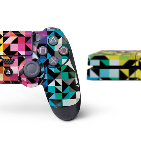 Chromatic 02 PS4 Console and Controller Bundle Skin