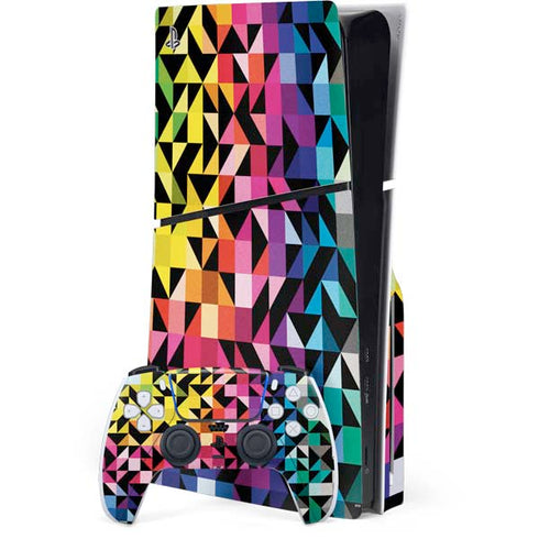 Chromatic 02 PS5 Slim Disk Bundle Skin