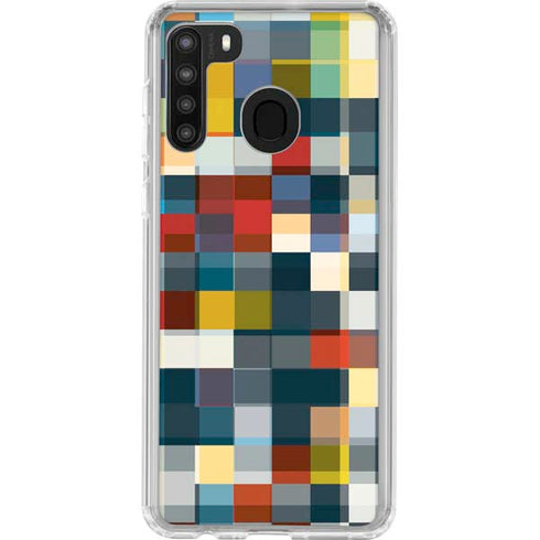 Chromatic 09 Galaxy A21 Clear Case