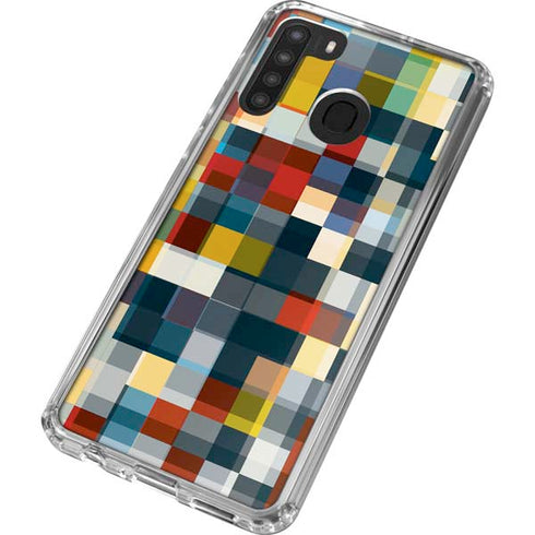 Chromatic 09 Galaxy A21 Clear Case