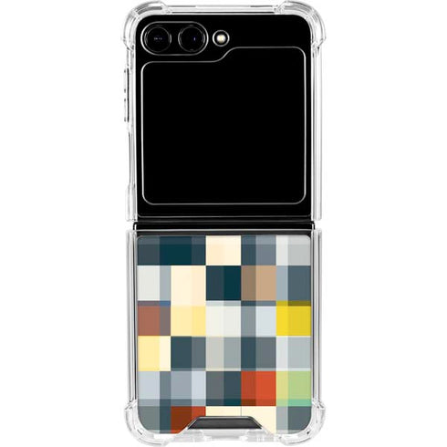 Chromatic 09 Galaxy Z Flip5 5G Clear Case