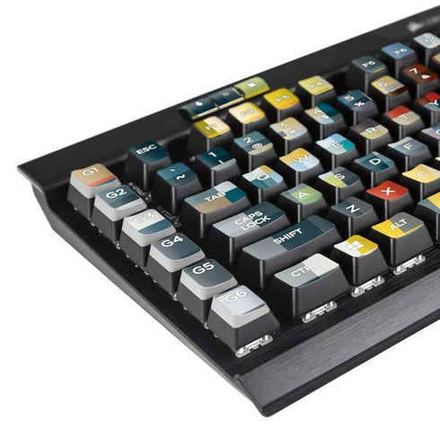 Chromatic 09 K95 RGB PLATINUM Mechanical Gaming Keyboard Skin