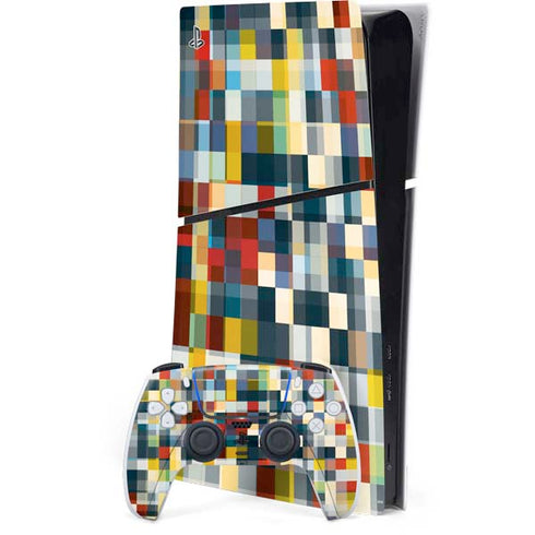 Chromatic 09 PS5 Slim Digital Edition Console Skin