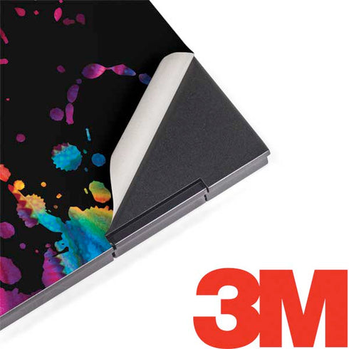 Chromatic Splatter Black HP Envy Skin