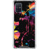 Chromatic Splatter Black Galaxy A51 5G Clear Case