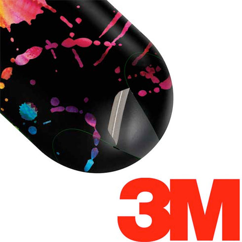 Chromatic Splatter Black Galaxy Buds Skin