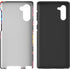 Chromatic Splatter Black Galaxy Note 10 Pro Case